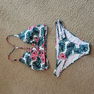 Palm leaves bikini